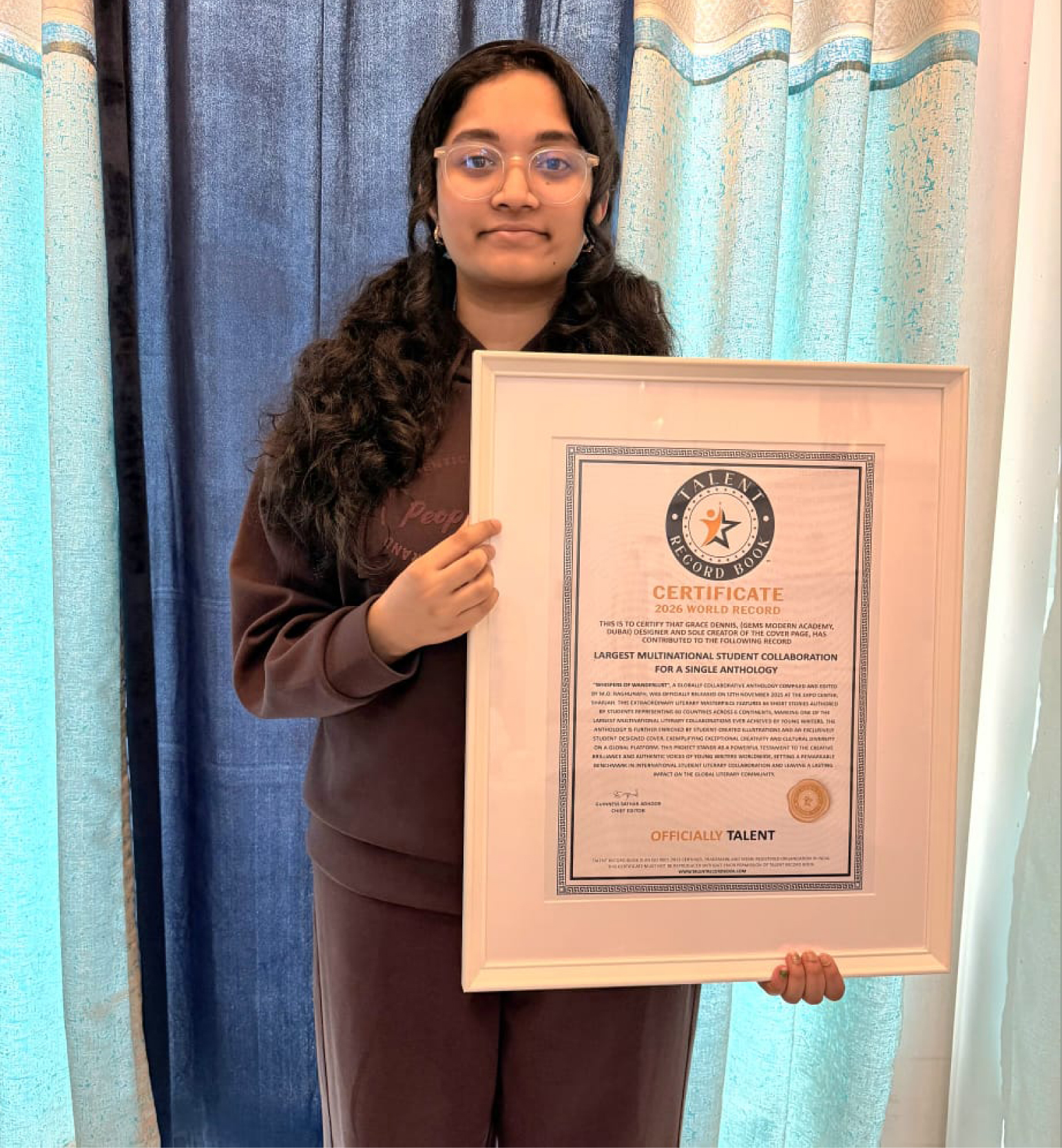 GRACE DENNIS - YOUNG ICON AWARD